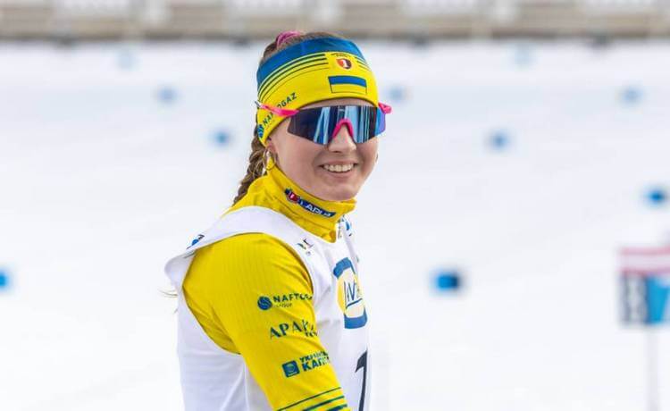 Анастасия Меркушина выиграла масс-старт чемпионата Украины